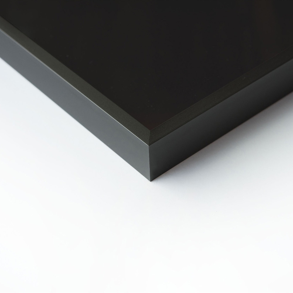 Alpha Noir anodisé mat 30 x 40 cm – Image 2