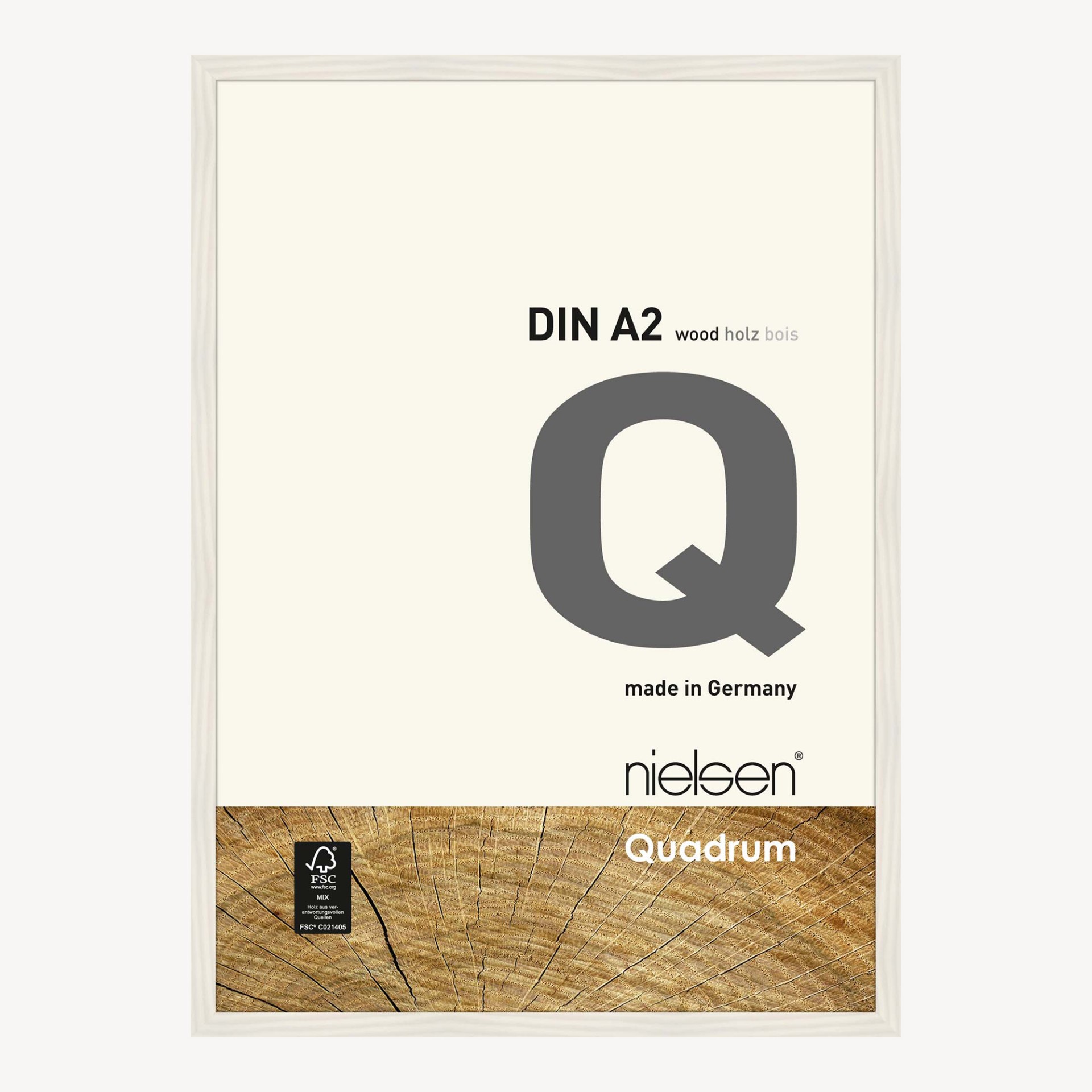 Quadrum Blanc 42 x 59.4 cm