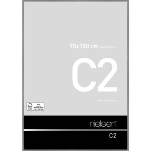 C2 Gris mat brossé 70 x 100 cm