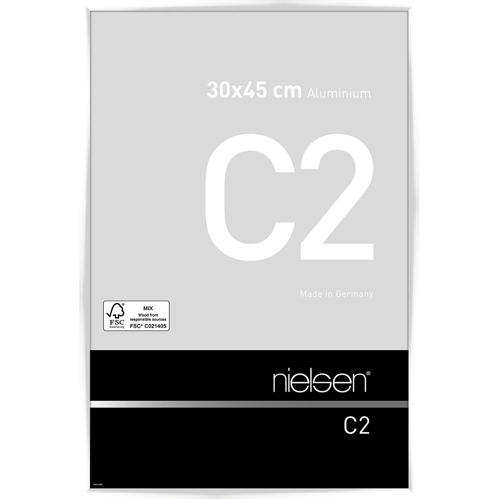 C2 Blanc brillant 30 x 45 cm