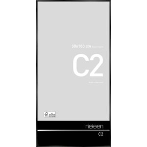 C2 Noir anodisé 50 x 100 cm