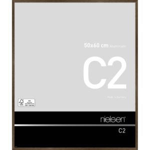 C2 Ambre mat brossé 50 x 60 cm