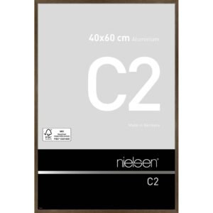 C2 Ambre mat brossé 40 x 60 cm