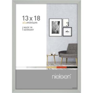 Pixel Argent mat 13 x 18 cm