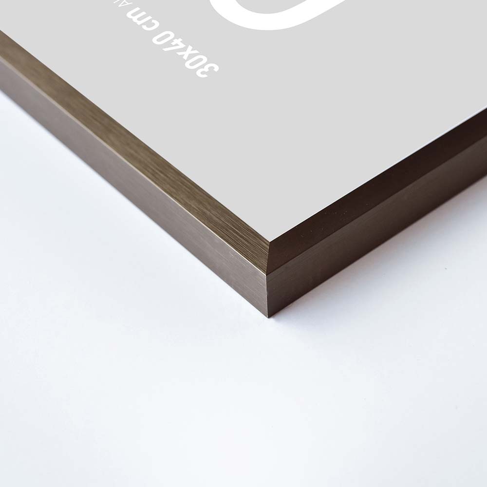 C2 Ambre mat brossé 50 x 70 cm – Image 2