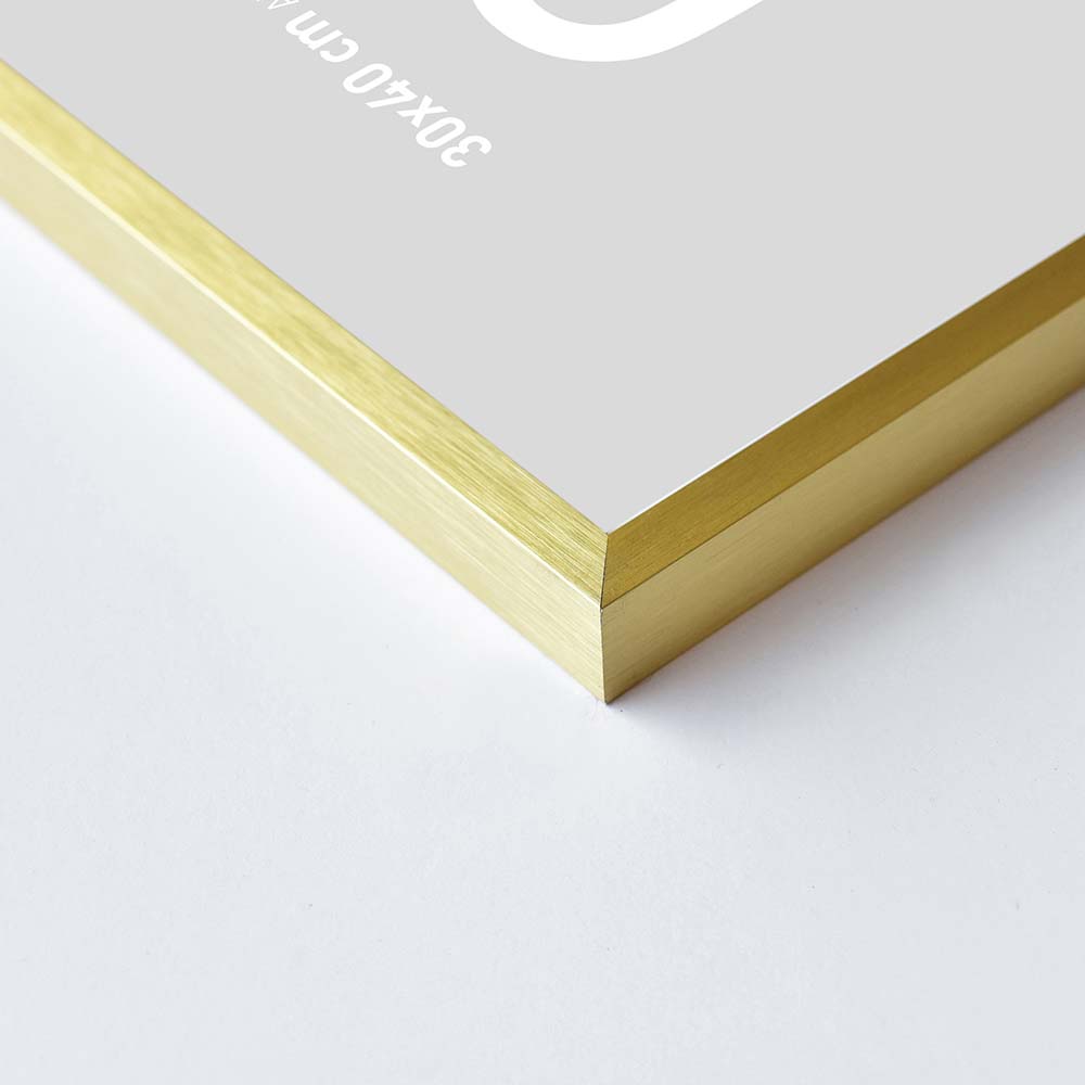 C2 Or mat brossé 40 x 60 cm – Image 2