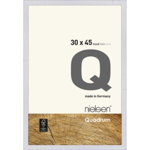 Quadrum Blanc neige 30 x 45 cm