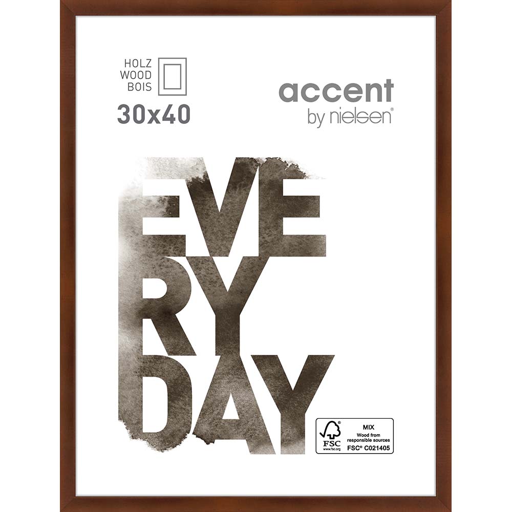 Zoom Wengé 30 x 40 cm